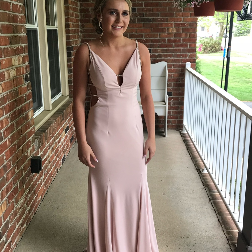 Beautiful Castle Couture prom dress worn once.